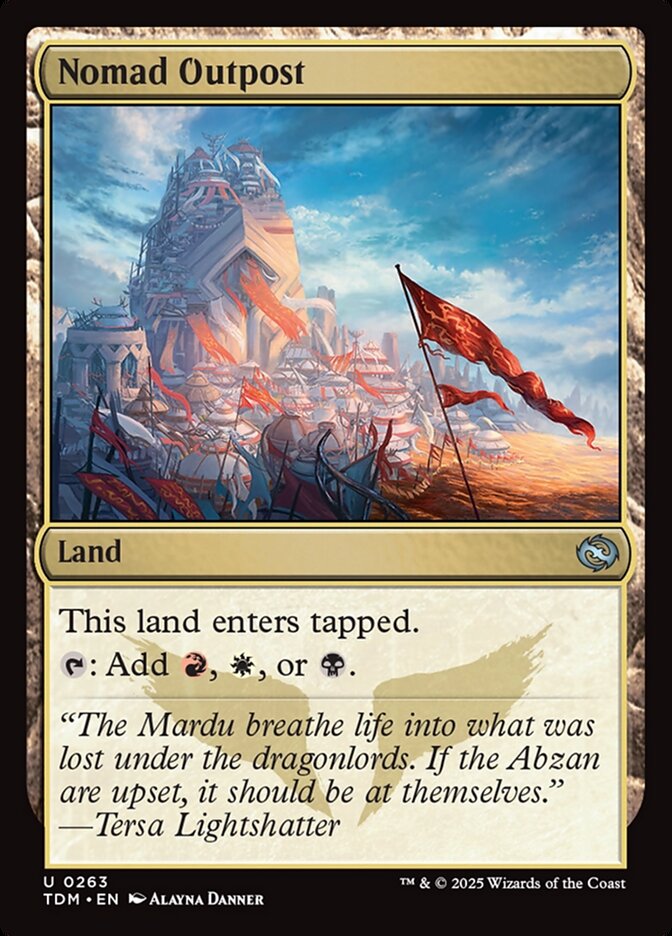 Nomad Outpost 263 (Tarkir: Dragonstorm)  | Good Games Adelaide SA