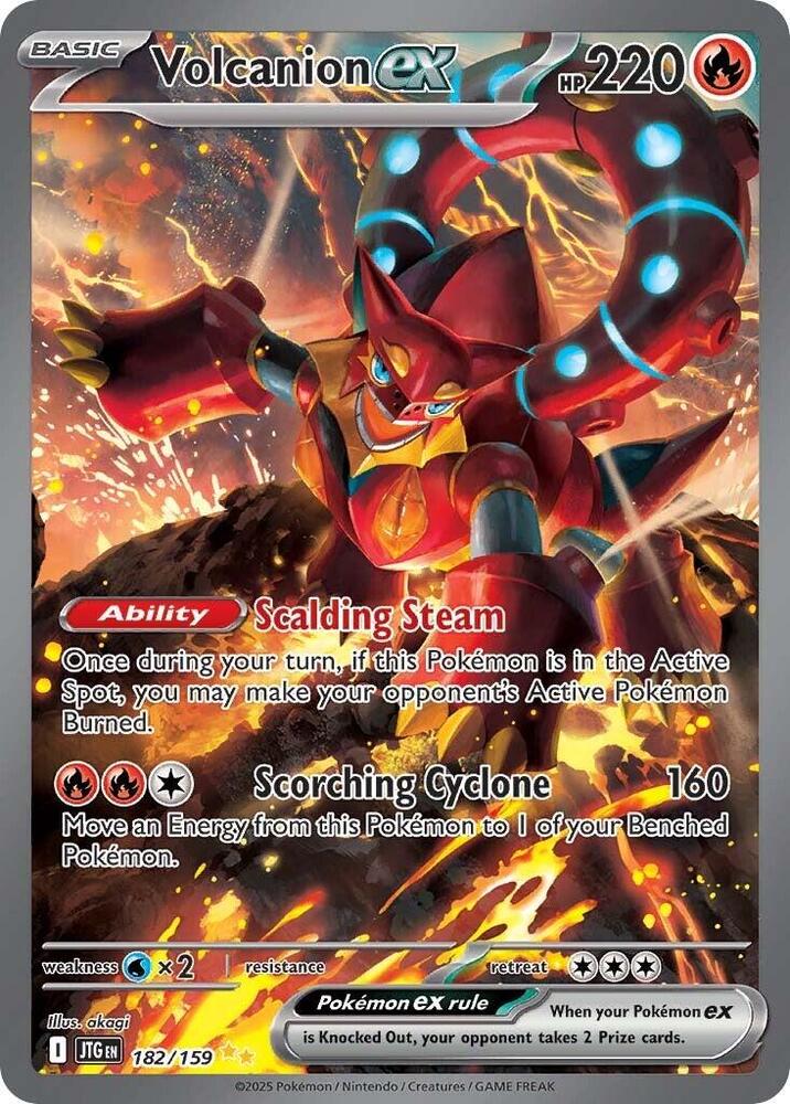 Volcanion ex 182/159 (SV09: Journey Together)  - Holofoil | Good Games Adelaide SA