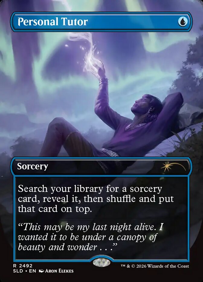 Personal Tutor 2492 (Secret Lair Drop Series)  - Foil | Good Games Adelaide SA