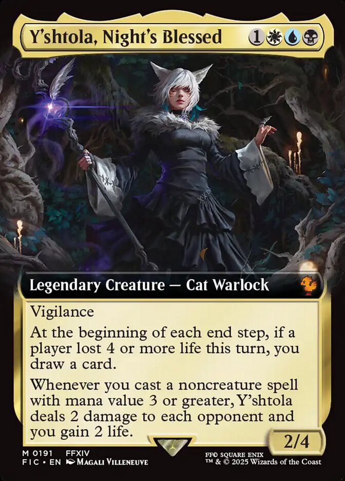 Y'shtola, Night's Blessed 191 (Commander: FINAL FANTASY)  - Foil | Good Games Adelaide SA