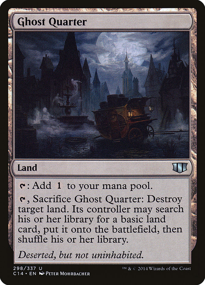 Ghost Quarter 298 (Commander 2014)  | Good Games Adelaide SA