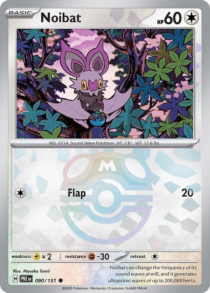 Noibat 090/131 (SV: Prismatic Evolutions)  - Holofoil | Good Games Adelaide SA