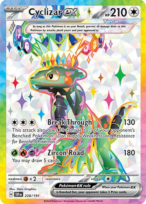 Cyclizar ex 228/191 (SV08: Surging Sparks)  - Holofoil | Good Games Adelaide SA