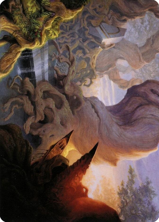 Yavimaya Cradle of Growth Art Card 66 (Art Series: Modern Horizons 2)  | Good Games Adelaide SA
