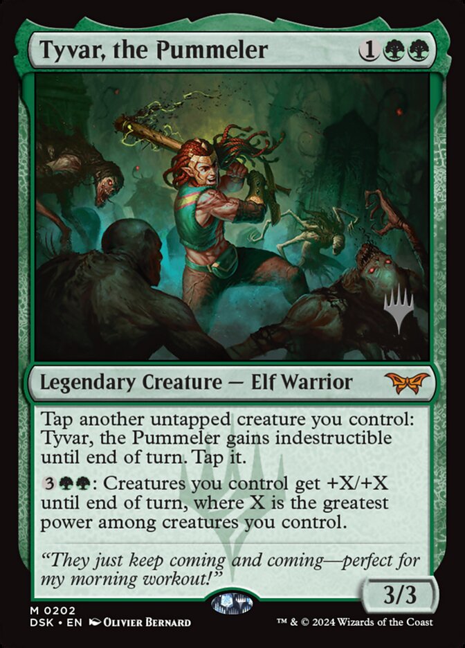 Tyvar, the Pummeler 202 (Promo Pack: Duskmourn: House of Horror)  | Good Games Adelaide SA