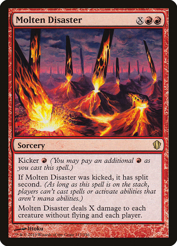 Molten Disaster 117 (Commander 2013)  | Good Games Adelaide SA