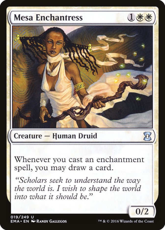Mesa Enchantress 19 (Eternal Masters)  - Foil | Good Games Adelaide SA