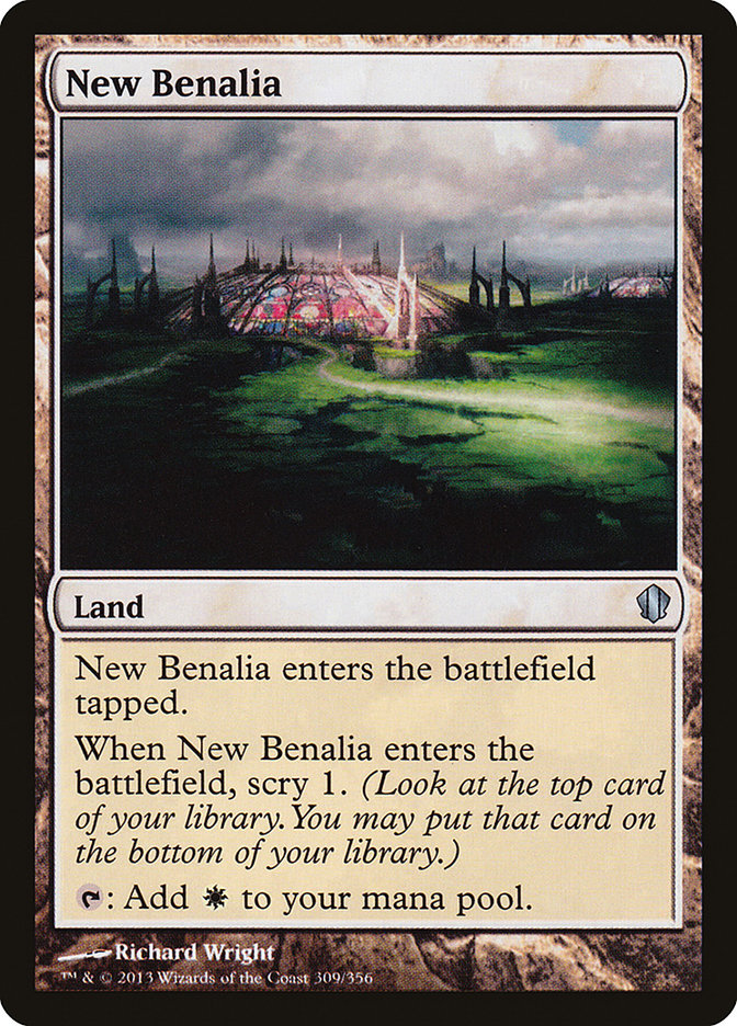 New Benalia 309 (Commander 2013)  | Good Games Adelaide SA