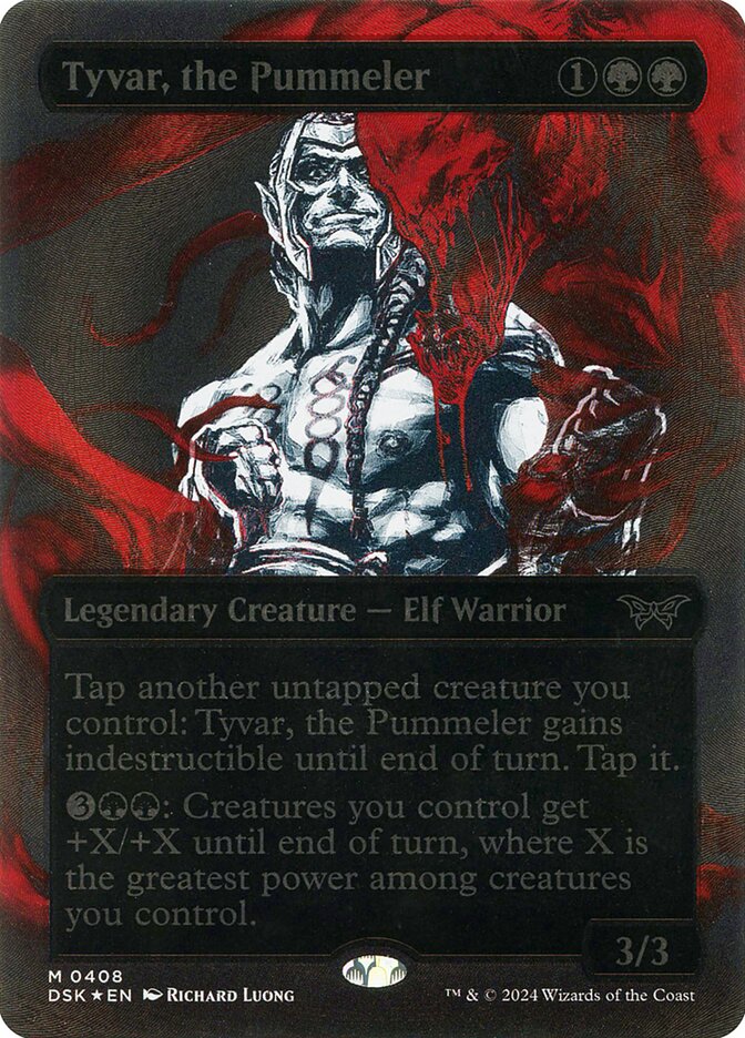 Tyvar, the Pummeler 408 (Duskmourn: House of Horror)  - Foil | Good Games Adelaide SA