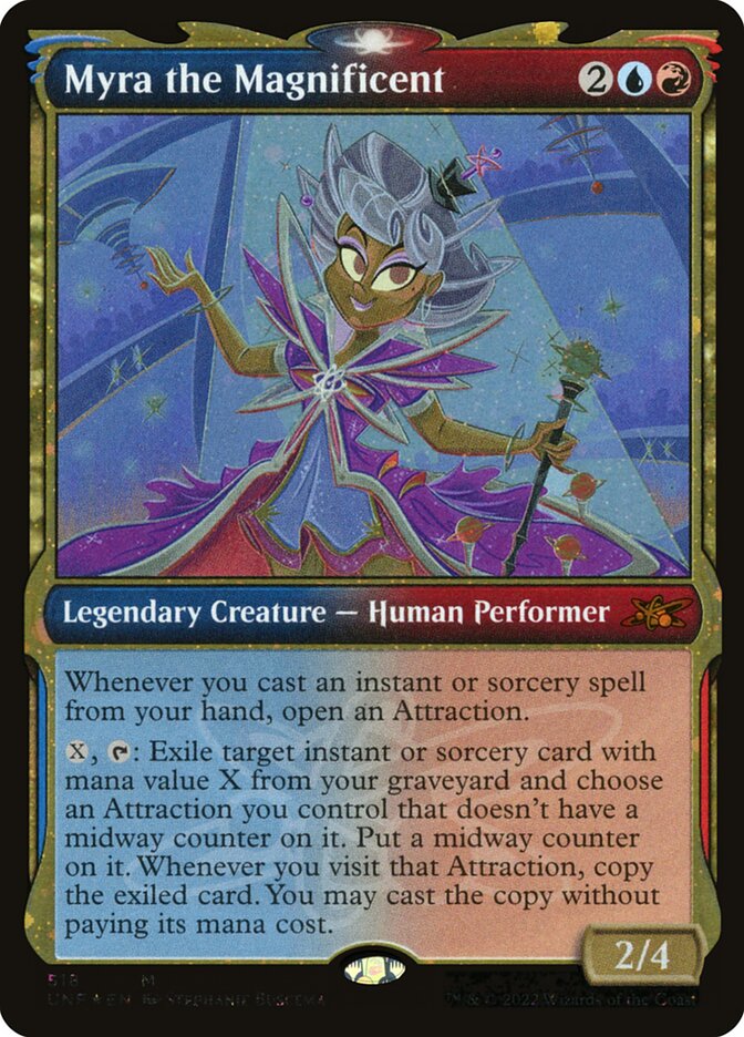 Myra the Magnificent 518 (Unfinity)  - Foil | Good Games Adelaide SA