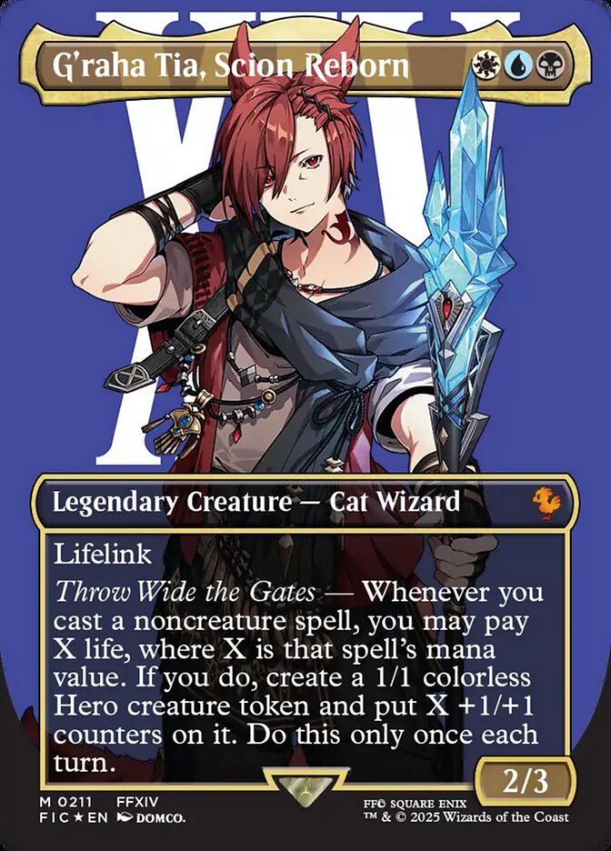 G'raha Tia, Scion Reborn 211 (Commander: FINAL FANTASY)  - Foil | Good Games Adelaide SA