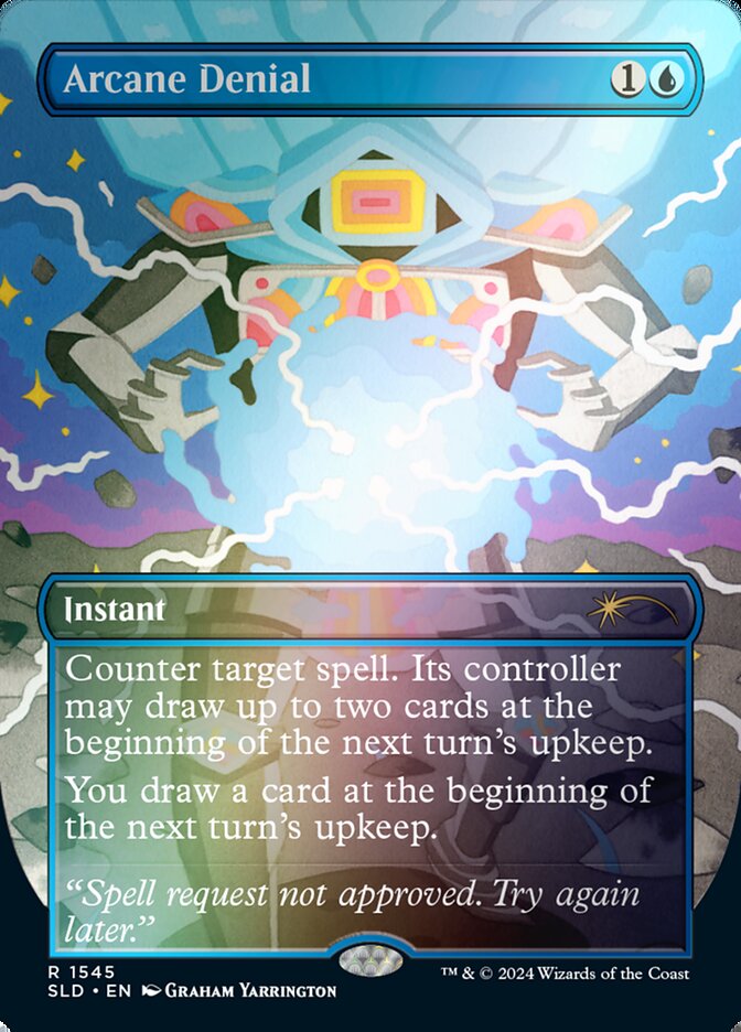 Arcane Denial 1545 (Secret Lair Drop Series)  - Foil | Good Games Adelaide SA