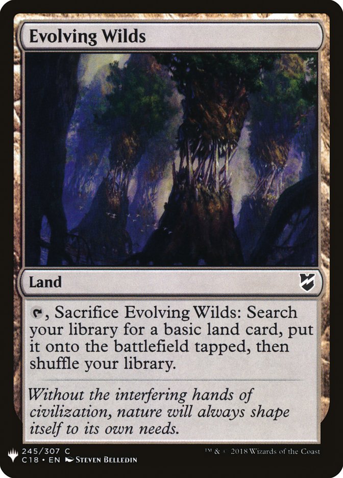 Evolving Wilds 245 (The List Reprints)  | Good Games Adelaide SA