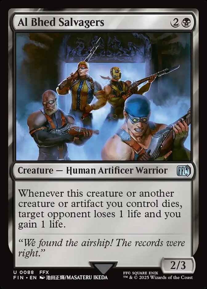 Al Bhed Salvagers 88 (FINAL FANTASY)  - Foil | Good Games Adelaide SA