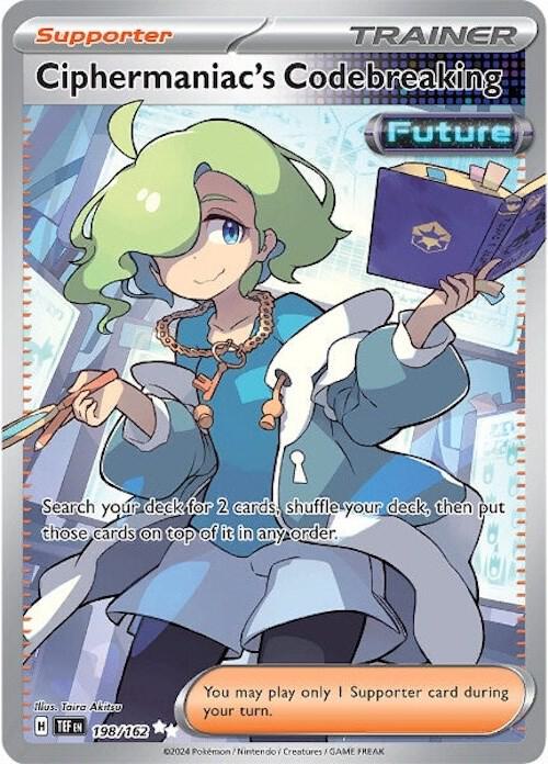 Ciphermaniac's Codebreaking 198/162 (SV05: Temporal Forces)  - Holofoil | Good Games Adelaide SA