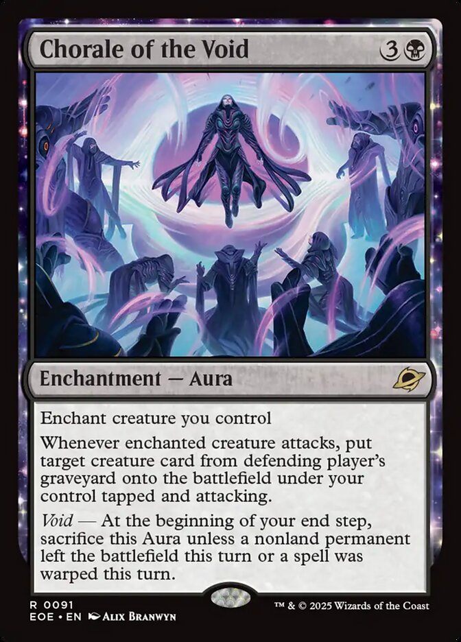 Chorale of the Void 91 (Edge of Eternities)  - Foil | Good Games Adelaide SA