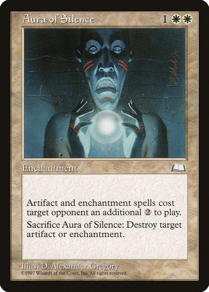 Aura of Silence  (Weatherlight)  | Good Games Adelaide SA
