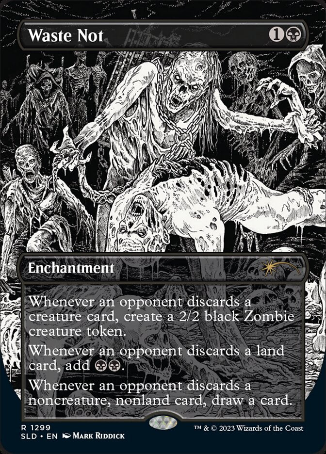 Waste Not 1299 (Secret Lair Drop Series)  - Foil | Good Games Adelaide SA