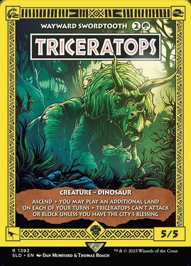 Wayward Swordtooth 1392 (Secret Lair Drop Series)  | Good Games Adelaide SA