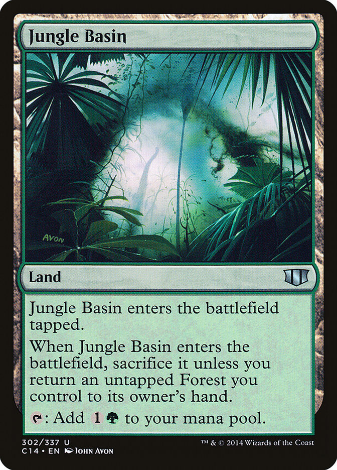Jungle Basin  (Commander 2014)  | Good Games Adelaide SA