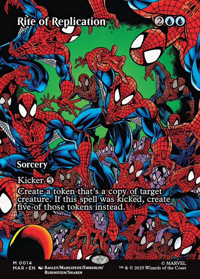Rite of Replication Borderless 14 (Marvel Universe Eternal-Legal)  | Good Games Adelaide SA