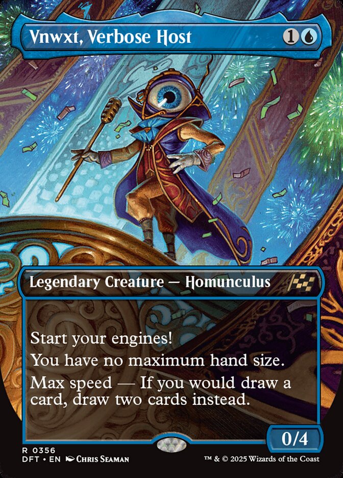 Vnwxt, Verbose Host 356 (Aetherdrift)  - Borderless Foil | Good Games Adelaide SA