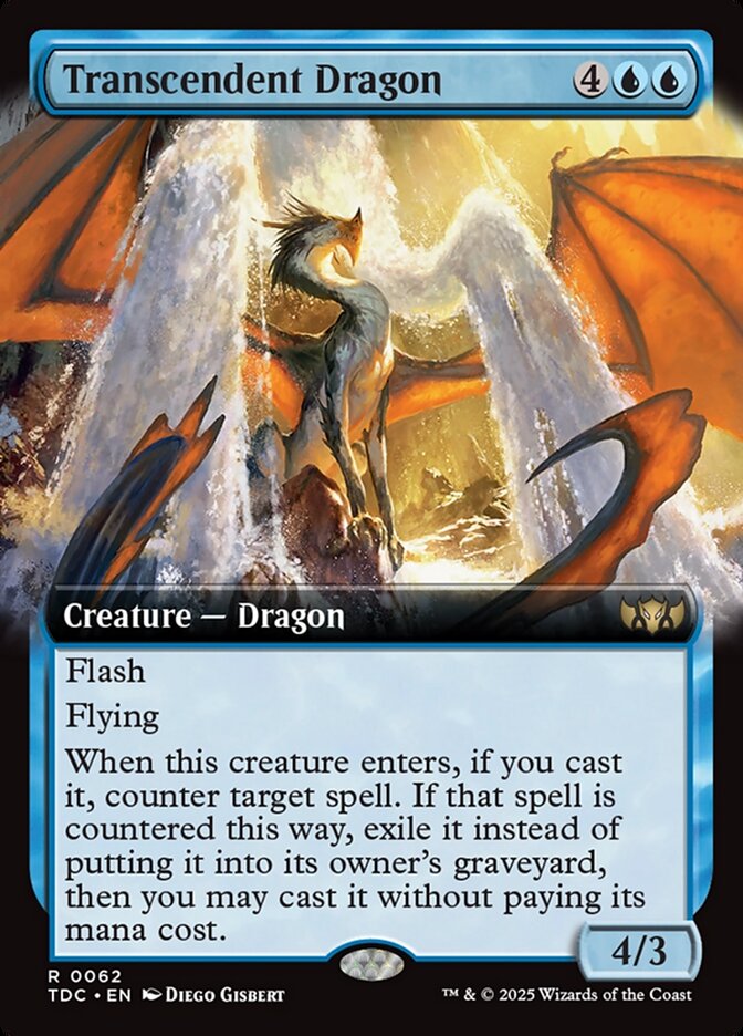Transcendent Dragon 62 (Commander: Tarkir: Dragonstorm)  | Good Games Adelaide SA