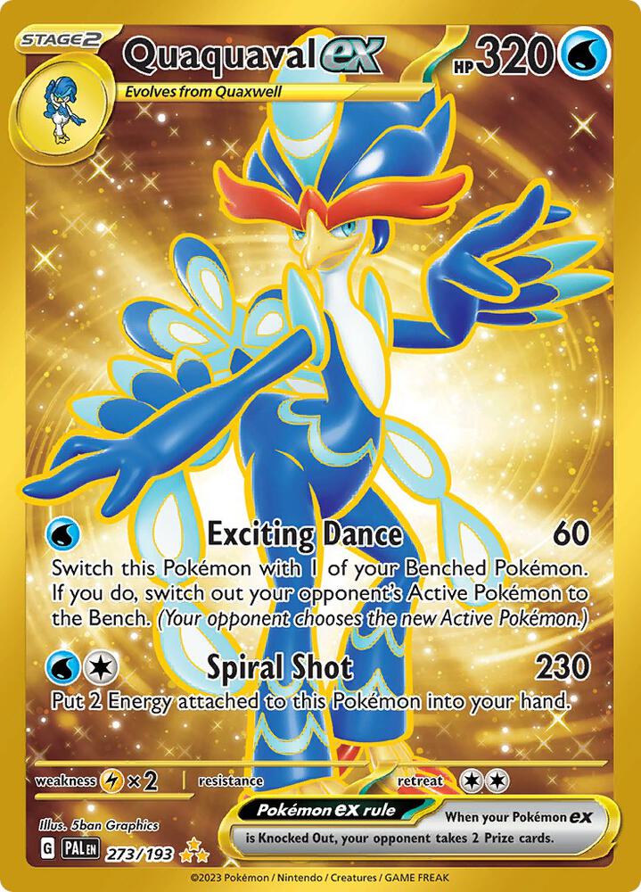 Quaquaval ex 273/193 (SV02: Paldea Evolved)  - Holofoil | Good Games Adelaide SA
