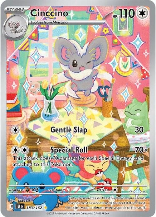 Cinccino 183/162 (SV05: Temporal Forces)  - Holofoil | Good Games Adelaide SA