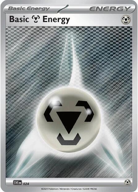Basic Metal Energy 024 024 (SVE: Scarlet & Violet Energies)  | Good Games Adelaide SA