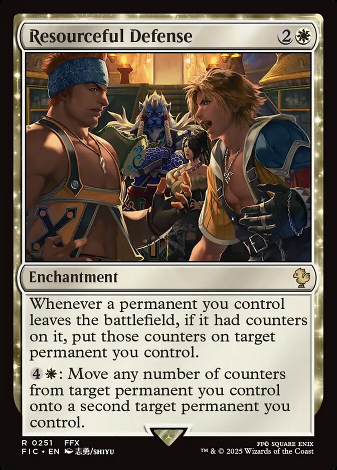 Resourceful Defense 251 (Commander: FINAL FANTASY)  | Good Games Adelaide SA