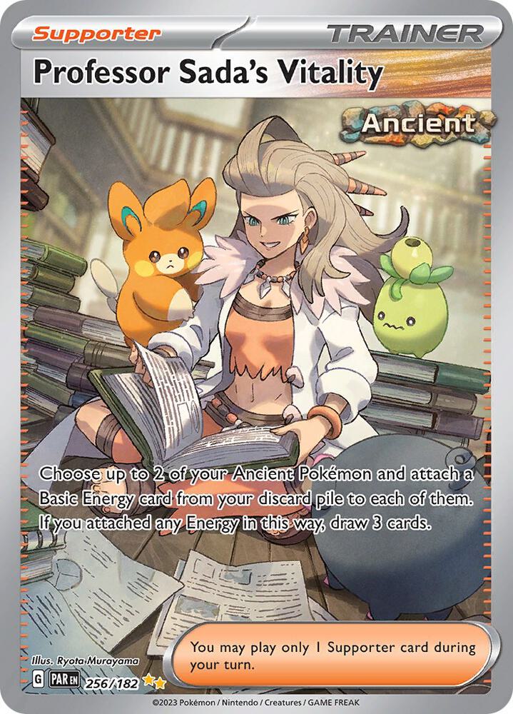 Professor Sada's Vitality 256/182 (SV04: Paradox Rift)  - Holofoil | Good Games Adelaide SA