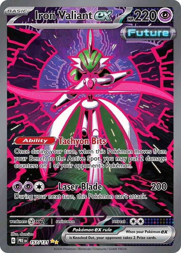 Iron Valiant ex 157/131 (SV: Prismatic Evolutions)  - Holofoil | Good Games Adelaide SA