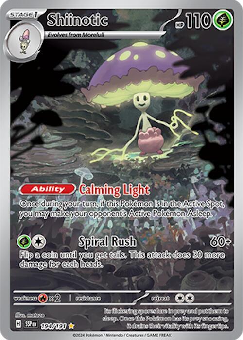 Shiinotic 194/191 (SV08: Surging Sparks)  - Holofoil | Good Games Adelaide SA