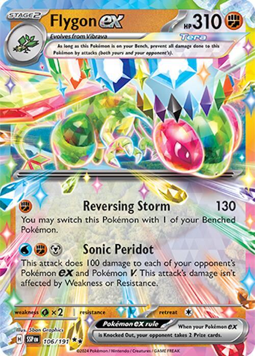 Flygon ex 106/191 (SV08: Surging Sparks)  - Holofoil | Good Games Adelaide SA