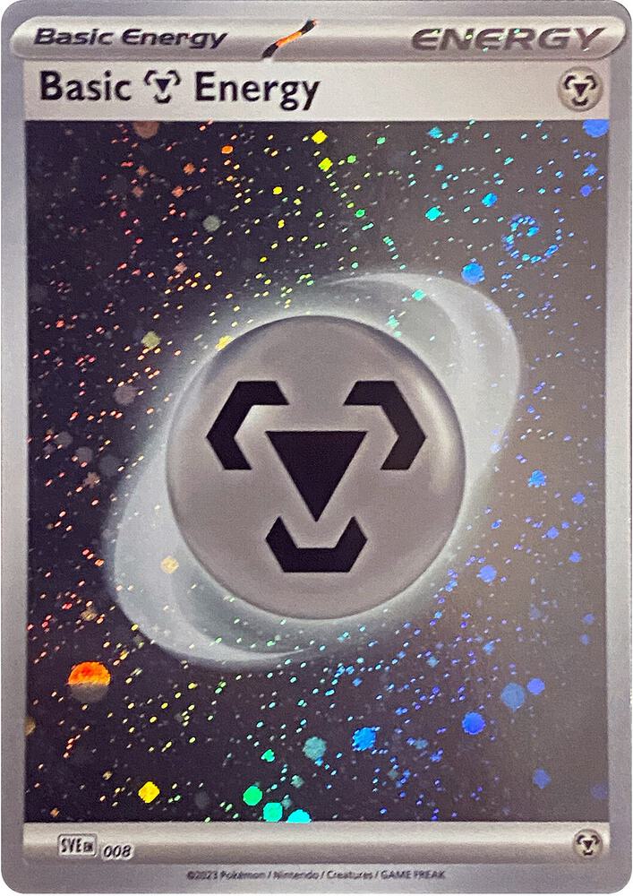 Basic Metal Energy 008 (SVE: Scarlet & Violet Energies)  - Holofoil | Good Games Adelaide SA