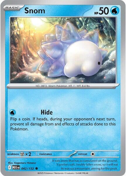Snom 042/132 (ME01: Mega Evolution)  | Good Games Adelaide SA