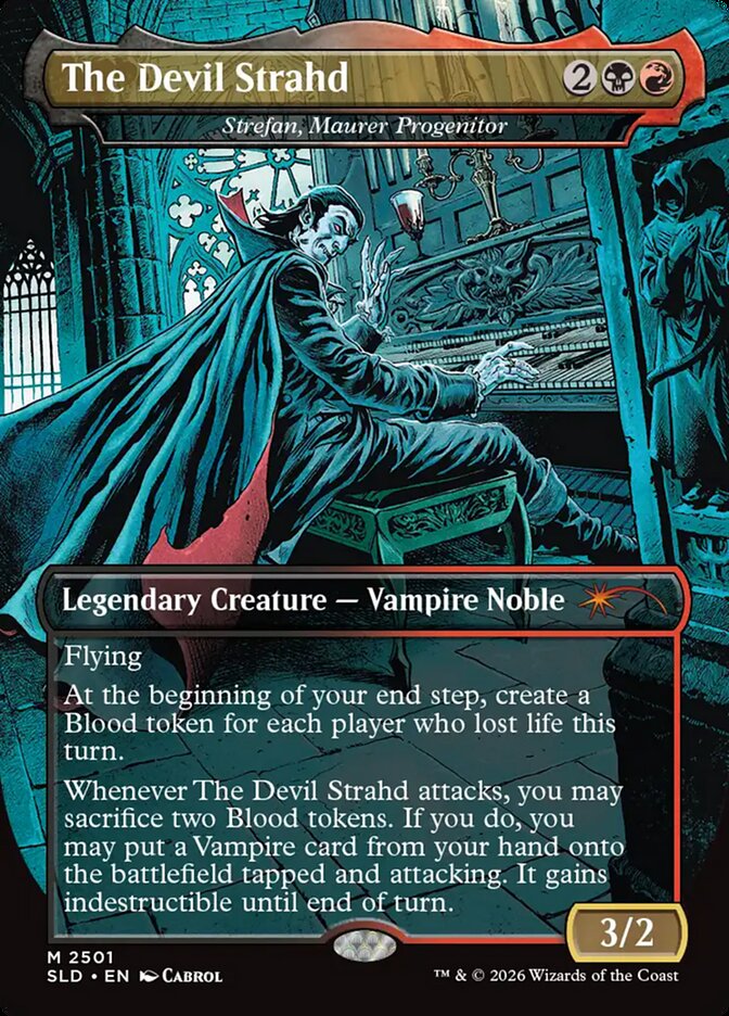 The Devil Strahd Strefan Maurer Progenitor 2501 (Secret Lair Drop Series)  | Good Games Adelaide SA
