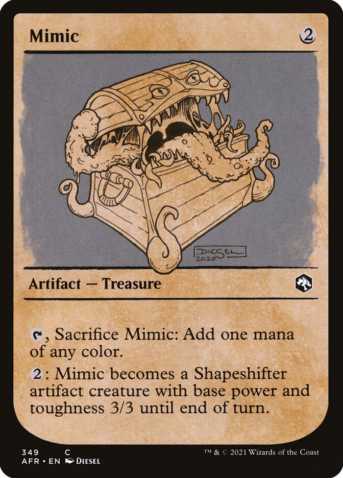 Mimic 349 (Adventures in the Forgotten Realms)  | Good Games Adelaide SA