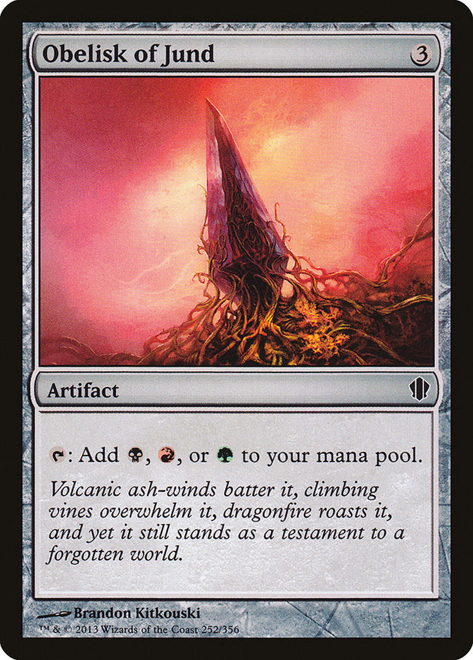 Obelisk of Jund 252 (Commander 2013)  | Good Games Adelaide SA