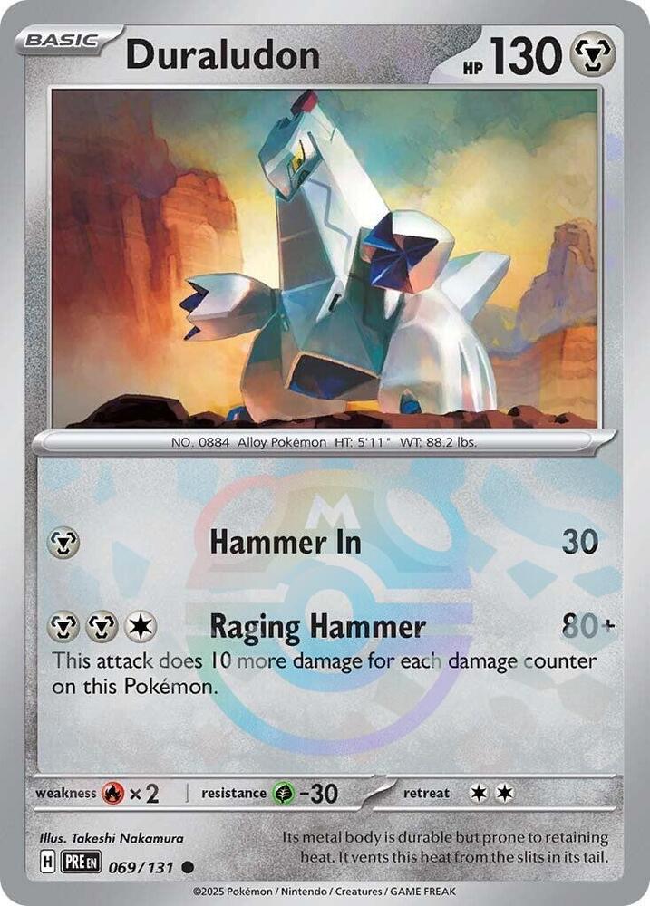 Duraludon 069/131 (SV: Prismatic Evolutions)  - Holofoil | Good Games Adelaide SA