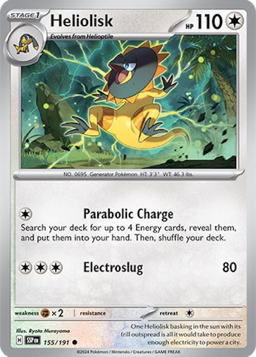 Heliolisk 155/191 (SV08: Surging Sparks)  | Good Games Adelaide SA