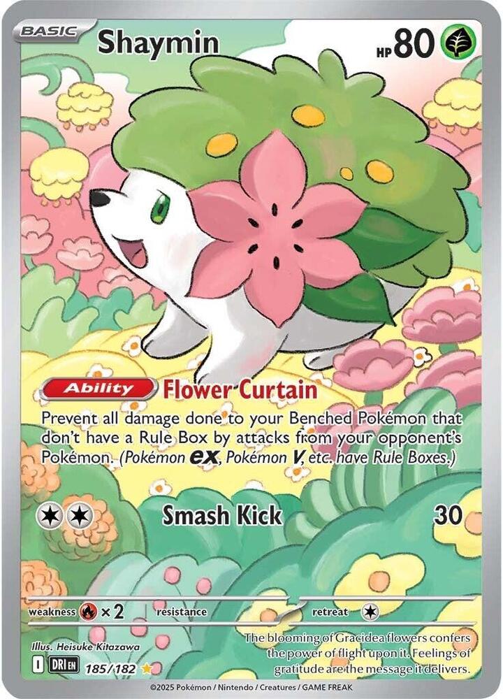 Shaymin 185/182 (SV10: Destined Rivals)  - Holofoil | Good Games Adelaide SA
