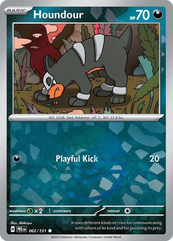 Houndour 062/131 (SV: Prismatic Evolutions)  - Holofoil | Good Games Adelaide SA