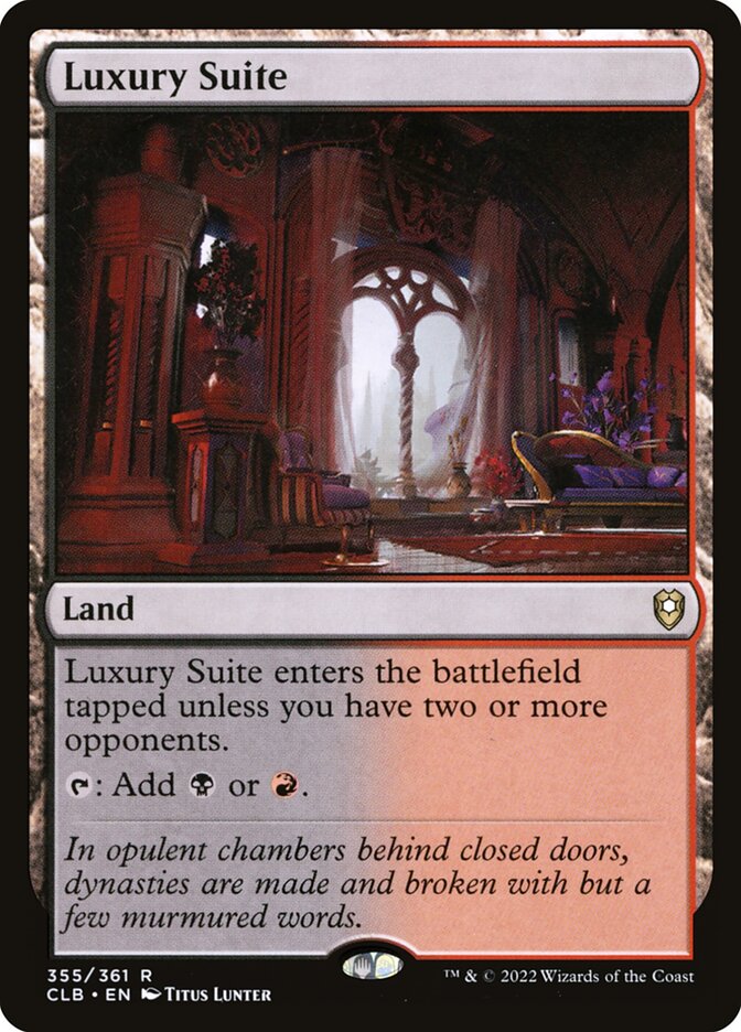 Luxury Suite 355 (Commander Legends: Battle for Baldur's Gate)  | Good Games Adelaide SA