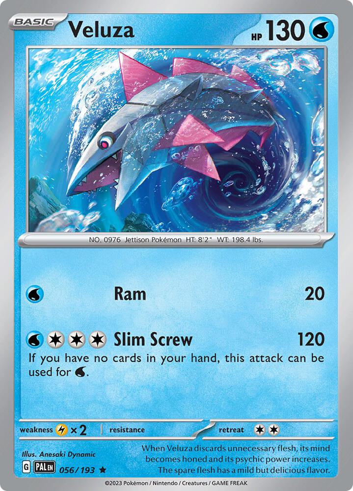 Veluza 056/193 (SV02: Paldea Evolved)  - Holofoil | Good Games Adelaide SA