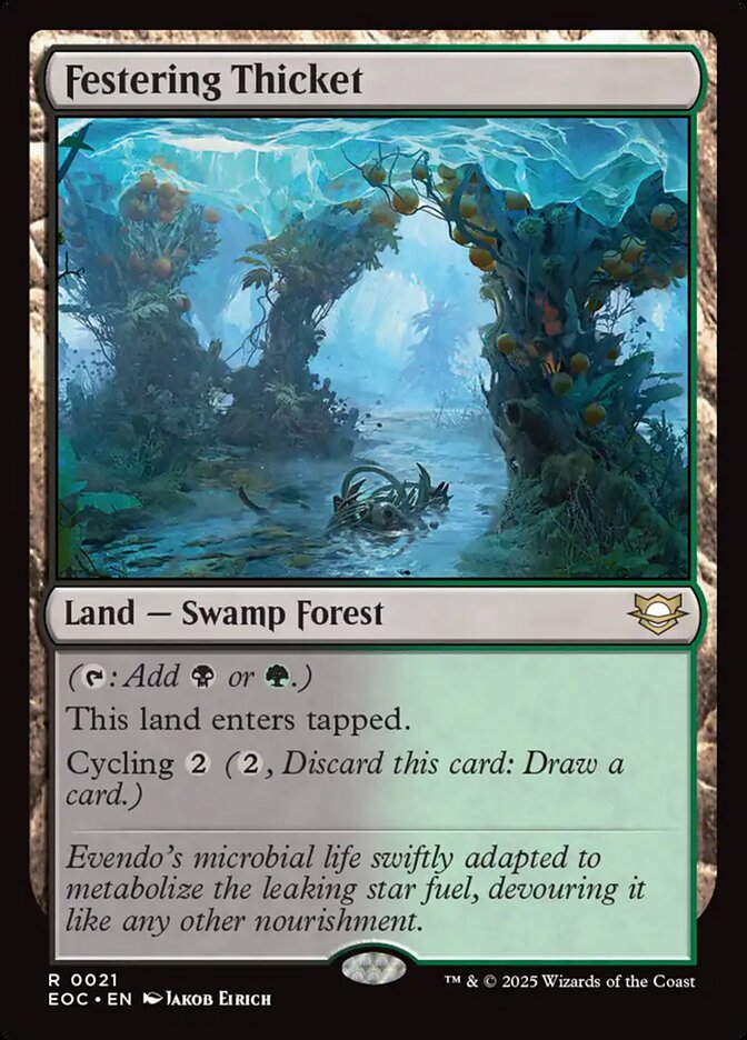 Festering Thicket 21 (Commander: Edge of Eternities)  | Good Games Adelaide SA
