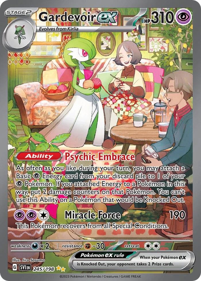 Gardevoir ex 245 198 245/198 (SV01: Scarlet & Violet Base Set)  - Holofoil | Good Games Adelaide SA