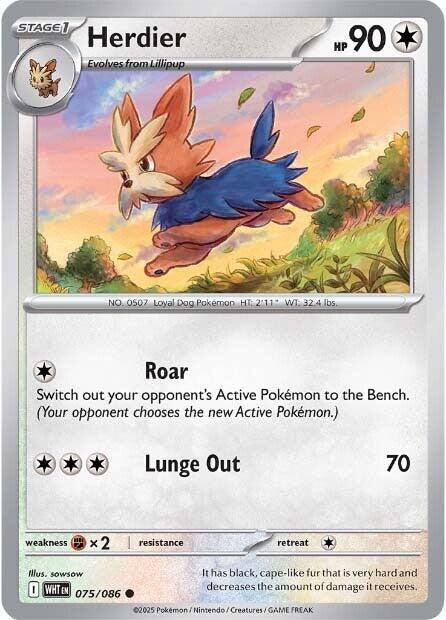 Herdier 075/086 (SV: White Flare)  | Good Games Adelaide SA