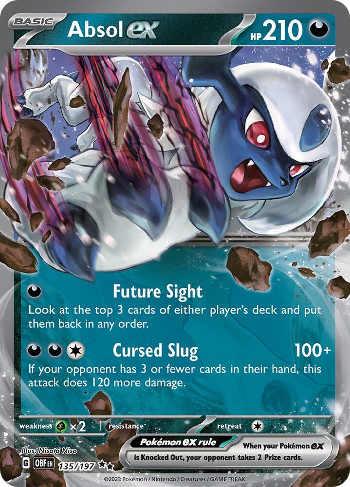 Absol ex 135/197 (SV03: Obsidian Flames)  - Holofoil | Good Games Adelaide SA